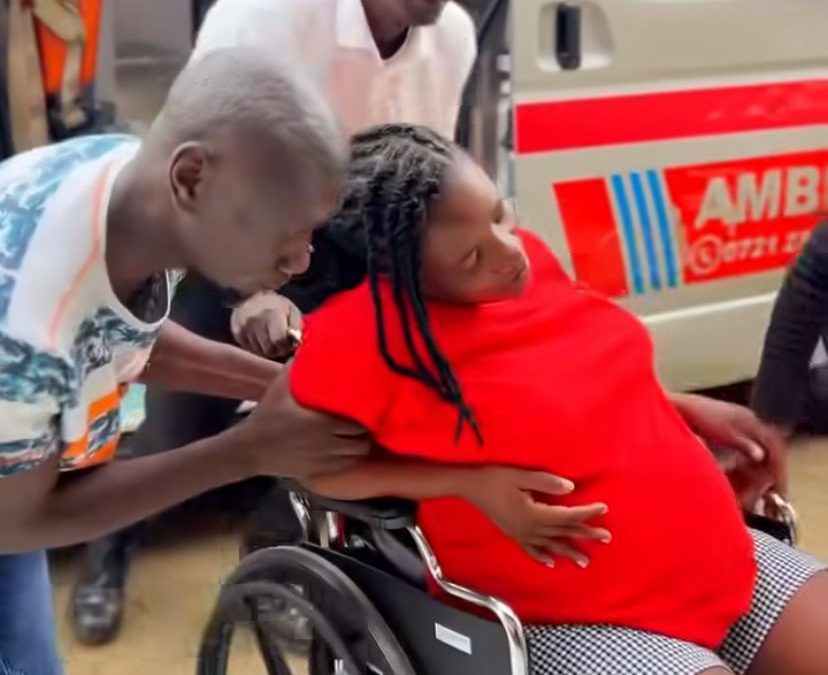Joy for Stevo Simple Boy as wife Brenda goes into labour