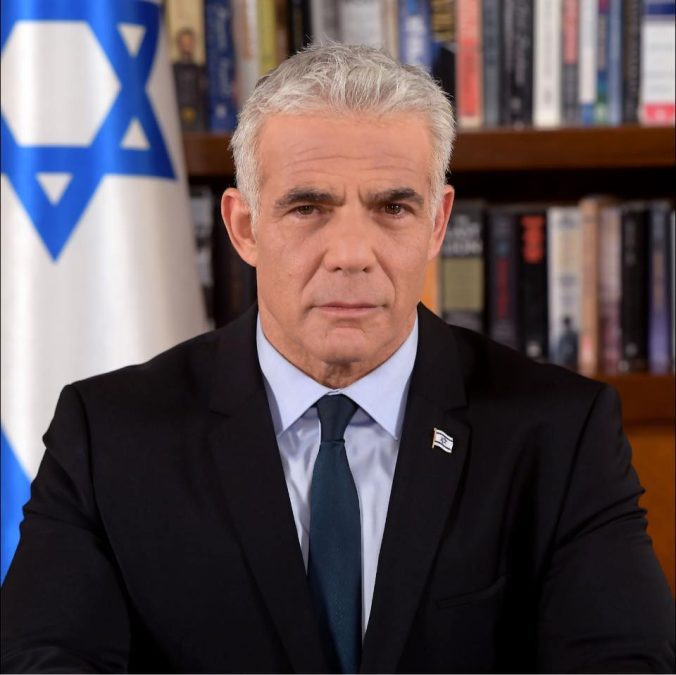 Opposition Leader Yair Lapid. PHOTO/https://www.facebook.com/YairLapid