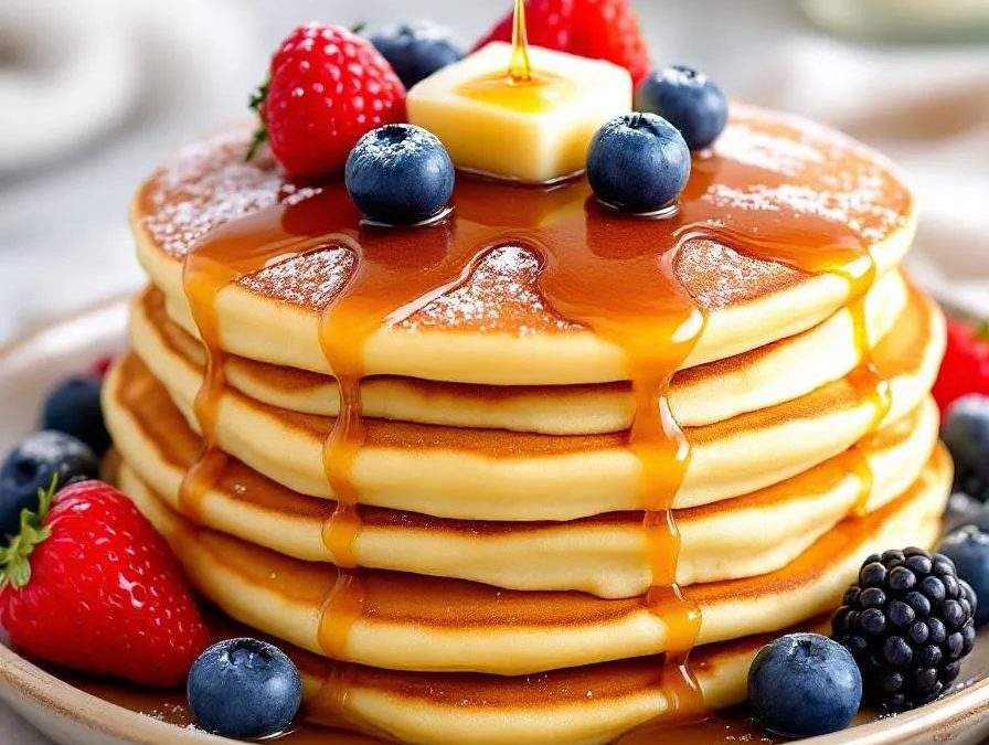 How to make soft, fluffy pancakes this Christmas season