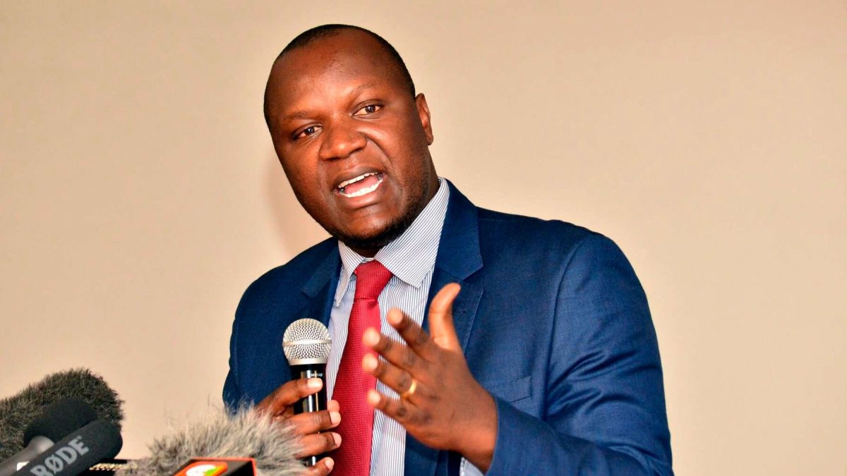 Lawyer Willis Otieno speaks during a past event. PHOTO/https://www.facebook.com/Otienowill