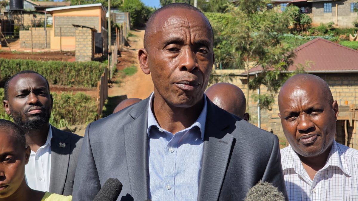 Wamatangi demands action after gunshot heard near his home