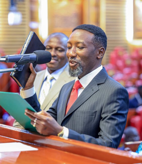 Mbeere North MP Leonard Wamuthende. PHOTO/https://www.facebook.com/arita.coaches