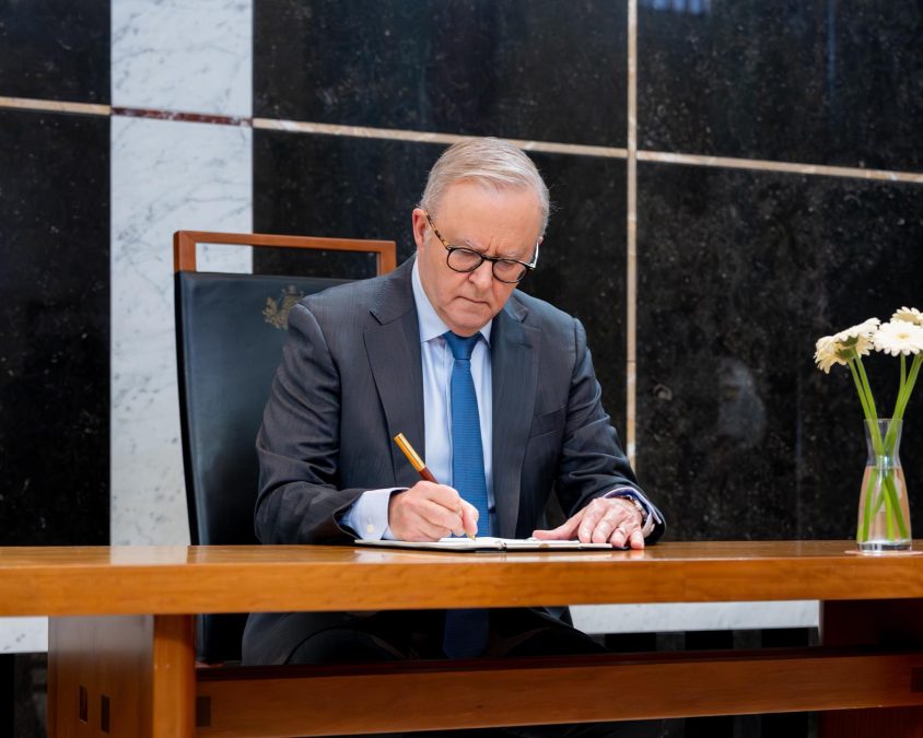Australia Prime Minister Anthony Albaneese. PHOTO/https://www.facebook.com/AlboMP