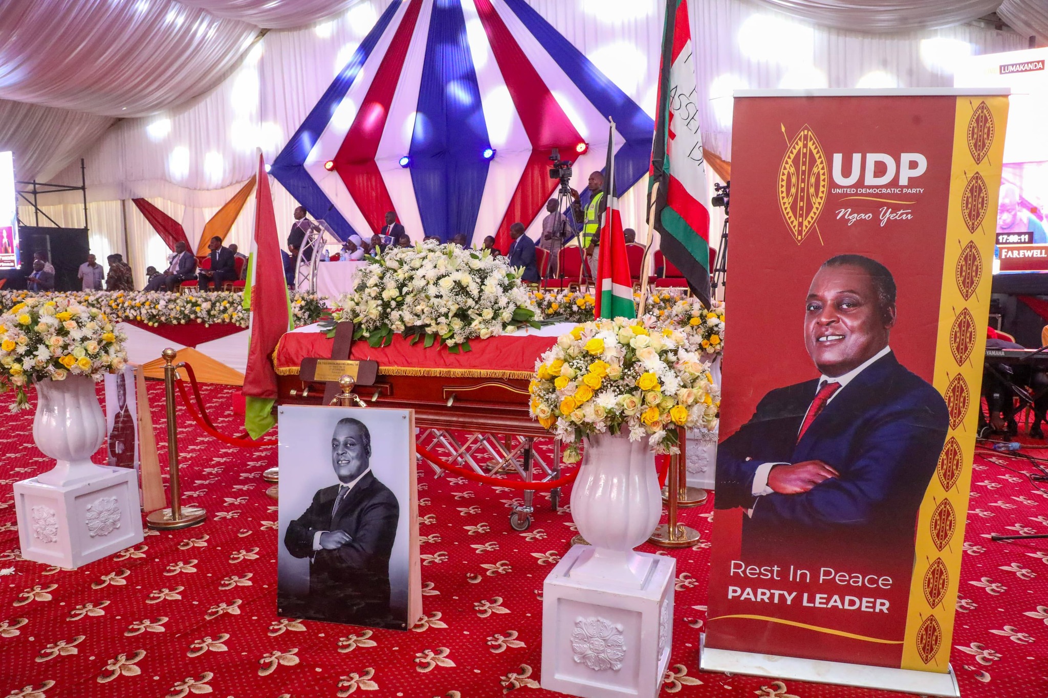 How Cyrus Jirongo has been laid to rest in an emotional private ceremony