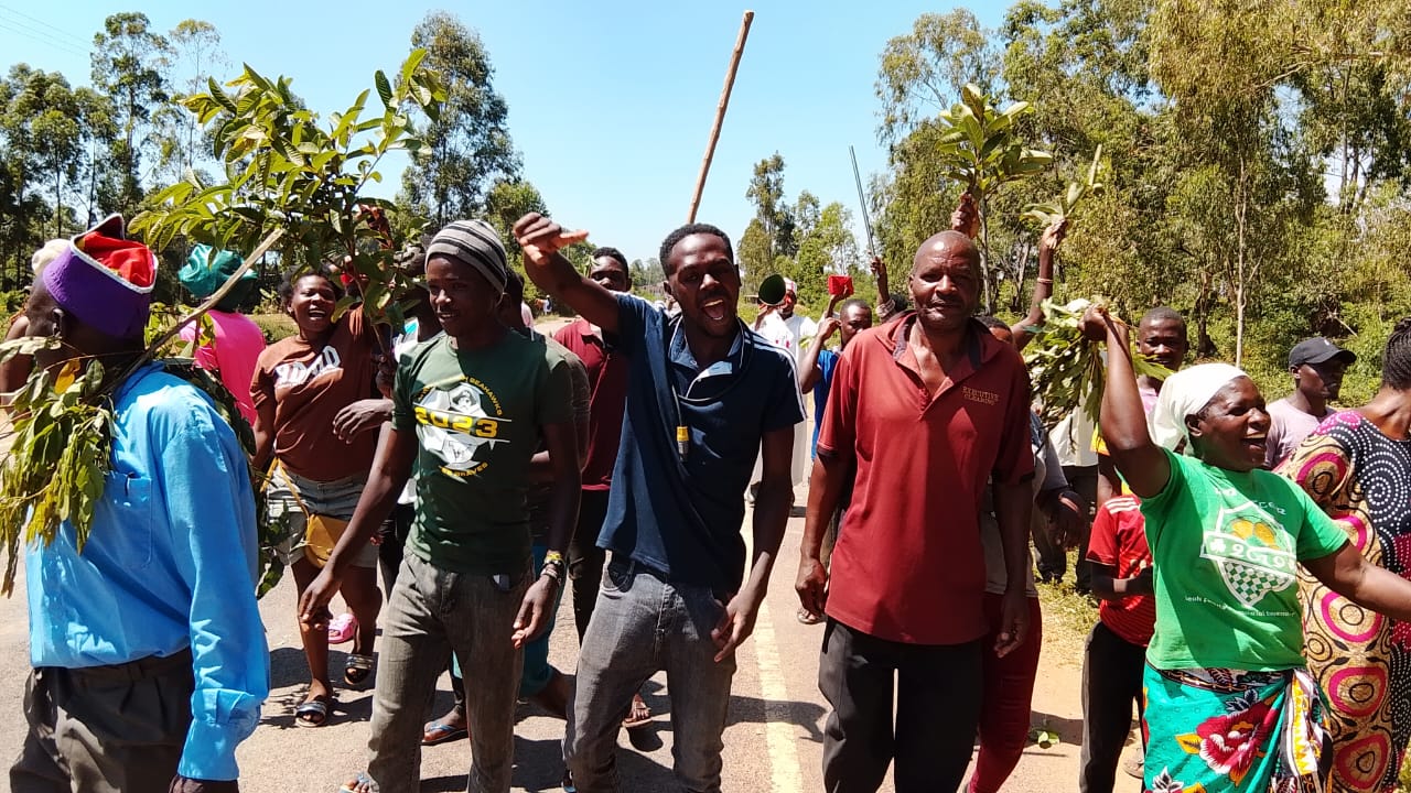Vihiga and Siaya residents protest forced evictions for gold mining
