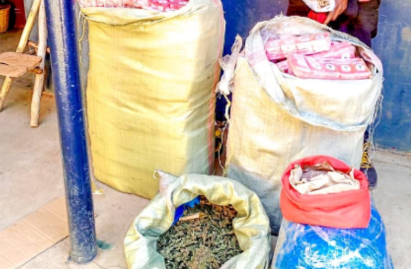 2 persons of interest busted in major cigarette and drug haul in Bungoma