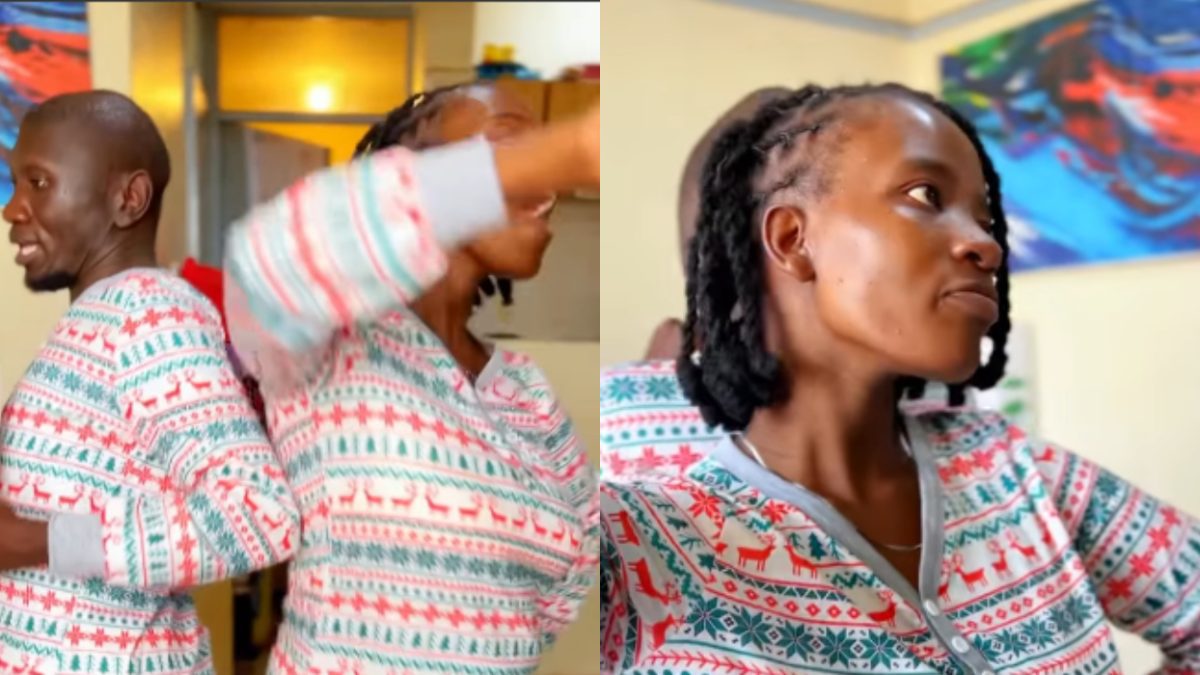Laughter as Stevo Simple Boy and wife Brenda take on a dance challenge