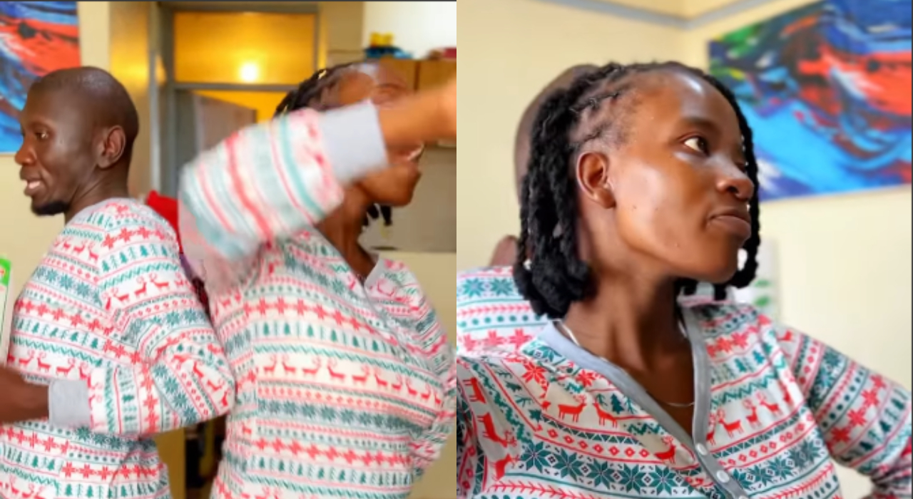 Laughter as Stevo Simple Boy and wife Brenda take on a dance challenge