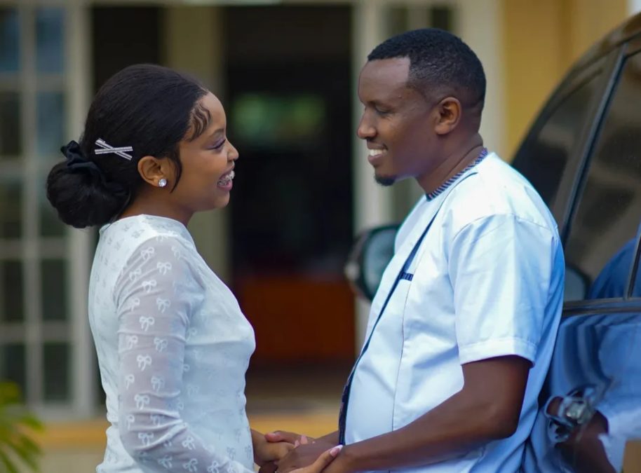 Sam West with his wife Precious West. PHOTO/@samwestke/Instagram