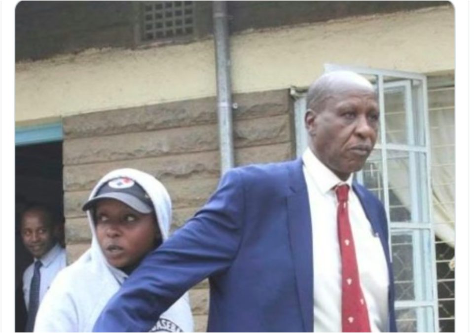 Jacque Maribe with her late father Mwangi Maribe. PHOTO/@oleitumbi/X