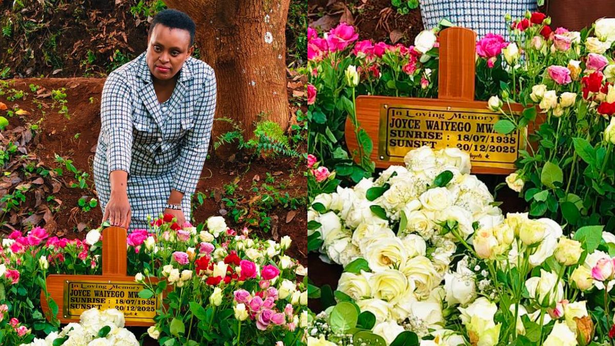 Muigai wa Njoroge’s 1st wife Njeri’s mother laid to rest in emotional burial