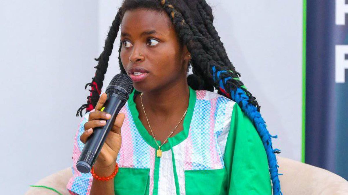 Truphena Muthoni speaking during a past interview. PHOTO/https://www.facebook.com/truphena.dmuthoni