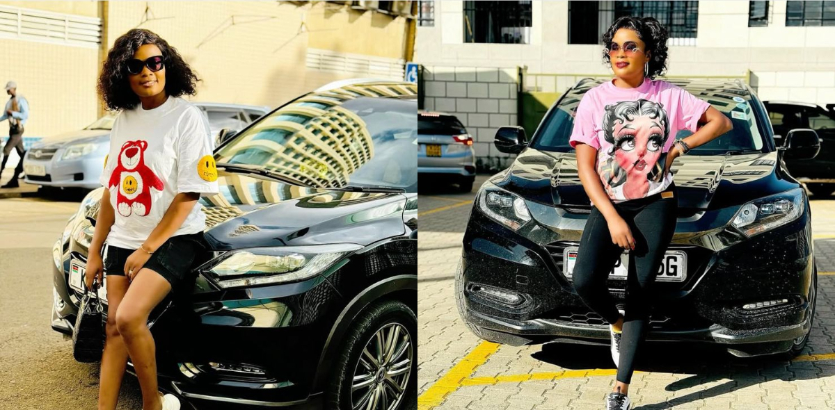 Rachael Otuoma reacts after 3D t-shirts she loves spark Christmas fashion craze