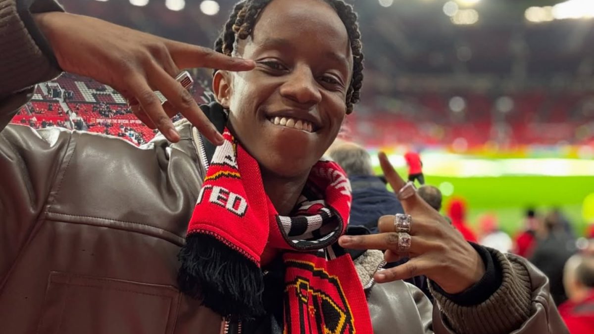 Sean MMG over the moon after attending Manchester United game at Old Trafford