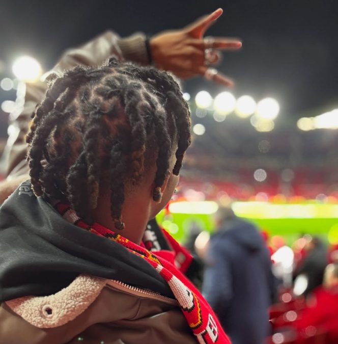 Sean MMG at Trafford stadium