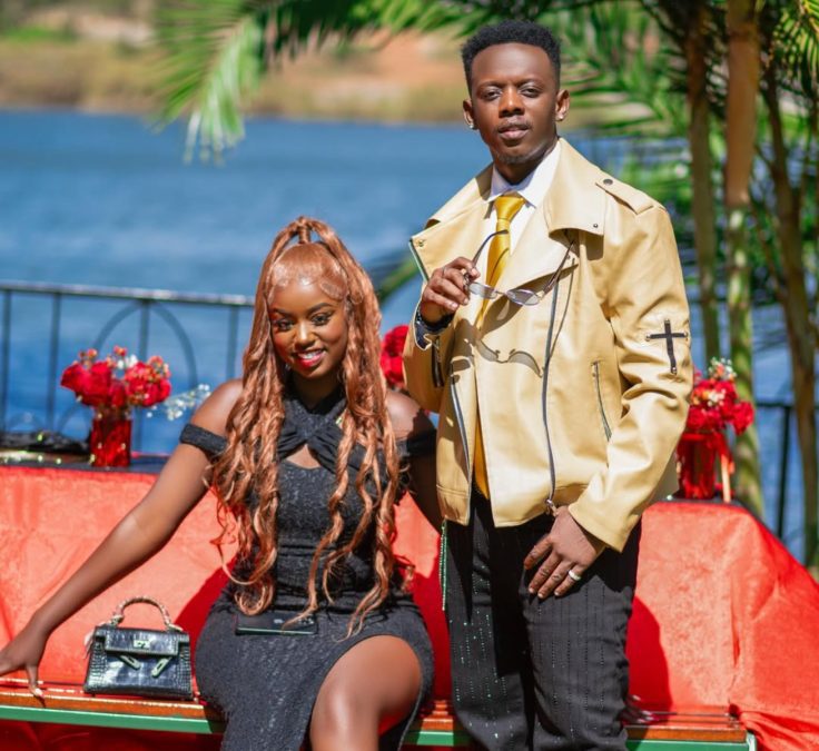 David Wonder with his girlfriend, Georgiana Sharon