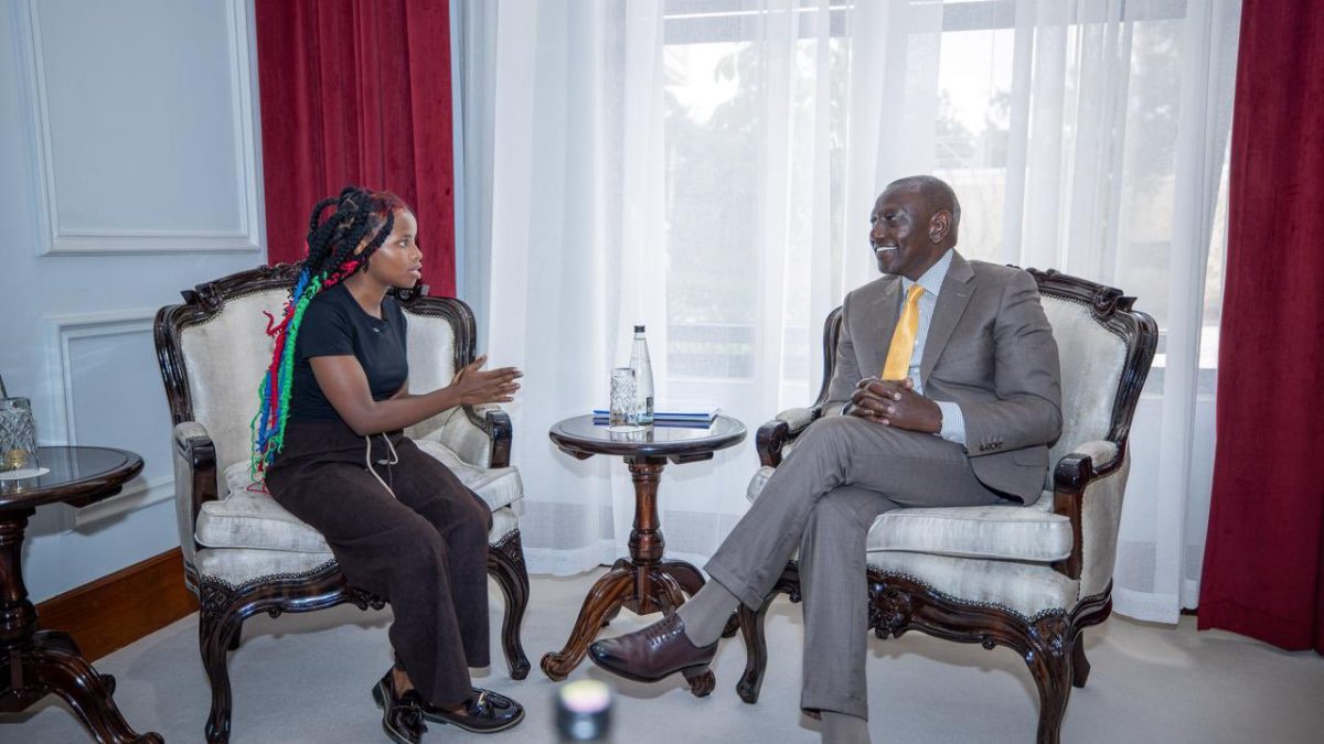 ‘I leave that to you’- Ruto declines insane 72-hour tree-hugging challenge from Muthoni