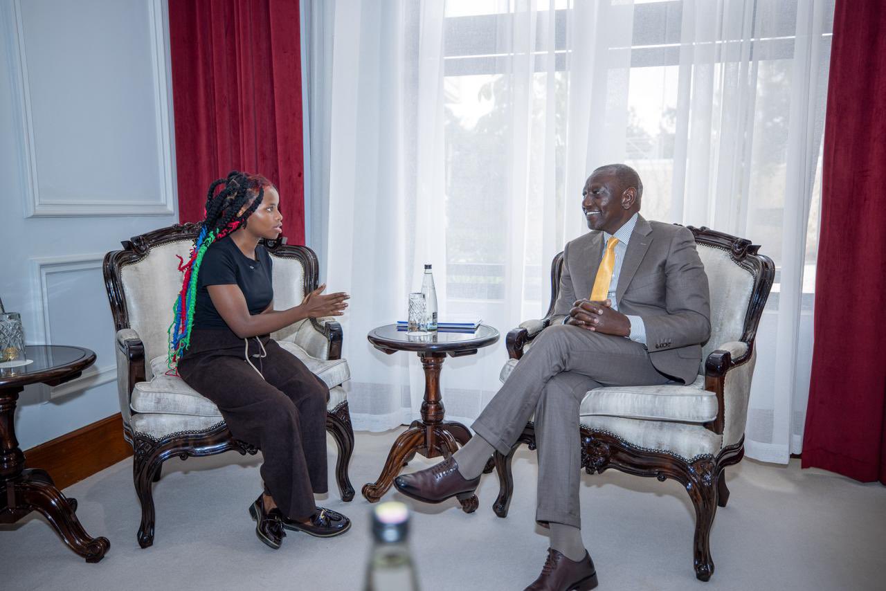 ‘I leave that to you’- Ruto declines insane 72-hour tree-hugging challenge from Muthoni