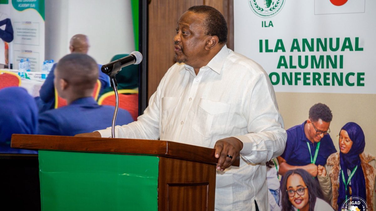 Uhuru urges youth to step up and lead Africa