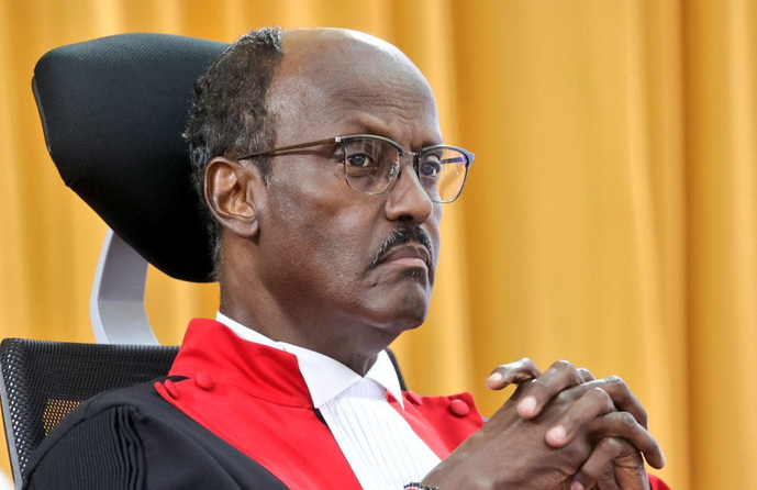 Justice Mohammed Ibrahim. PHOTO/@FaithOdhiambo8/X