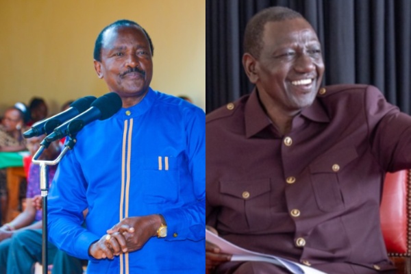 Rare gesture as Kalonzo wishes Ruto happy birthday
