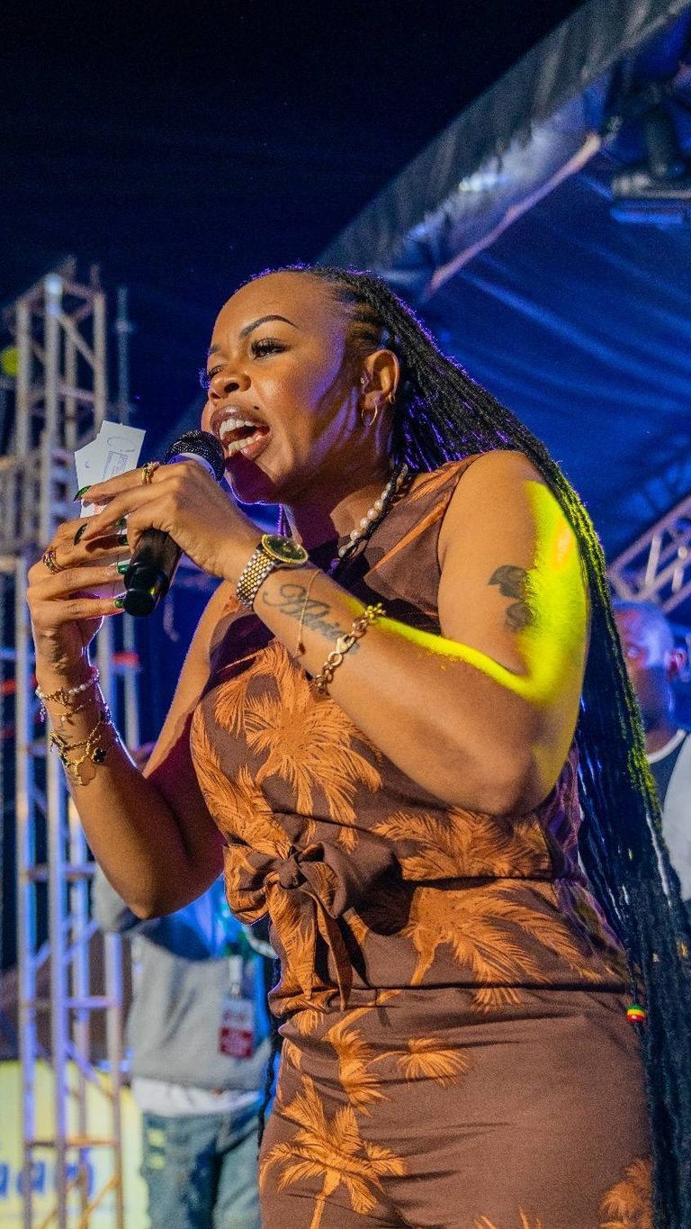 Muthoni Wa Kiruba on stage during a past music concert. PHOTO/https://www.facebook.com/BabieTops