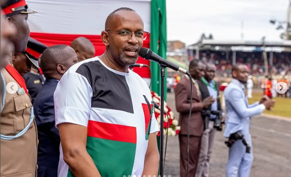 Go to hell: Ruto’s MC confronts a driver who nearly forced him off the road