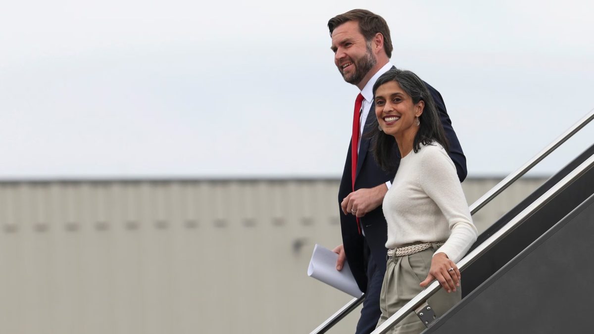 US Vice President JD Vance and his wife, Usha, in a past event. PHOTO/@ushacvance/X