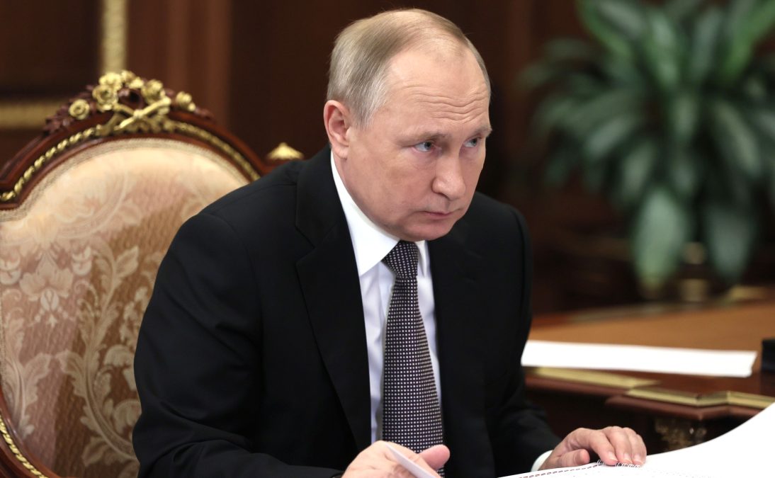 Russia’s president Vladimir Putin. PHOTO/@KremlinRussia_E/X