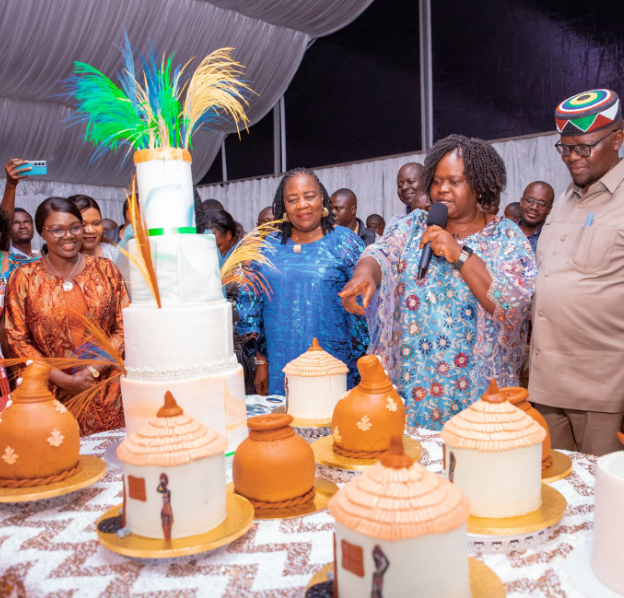 Ida Odinga and Homa Bay Governor Gladys Wanga. PHOTO/https://www.facebook.com/GladysWanga043