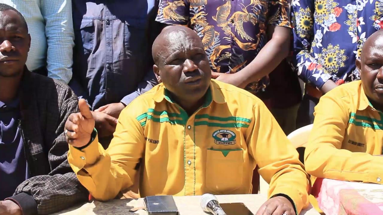 JSS teachers in Elgeyo Marakwet issue ultimatum to govt over internship status