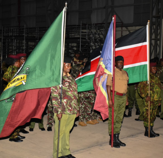First batch of Kenyan officers arrives from Haiti. PHOTO/@APSKenya/X