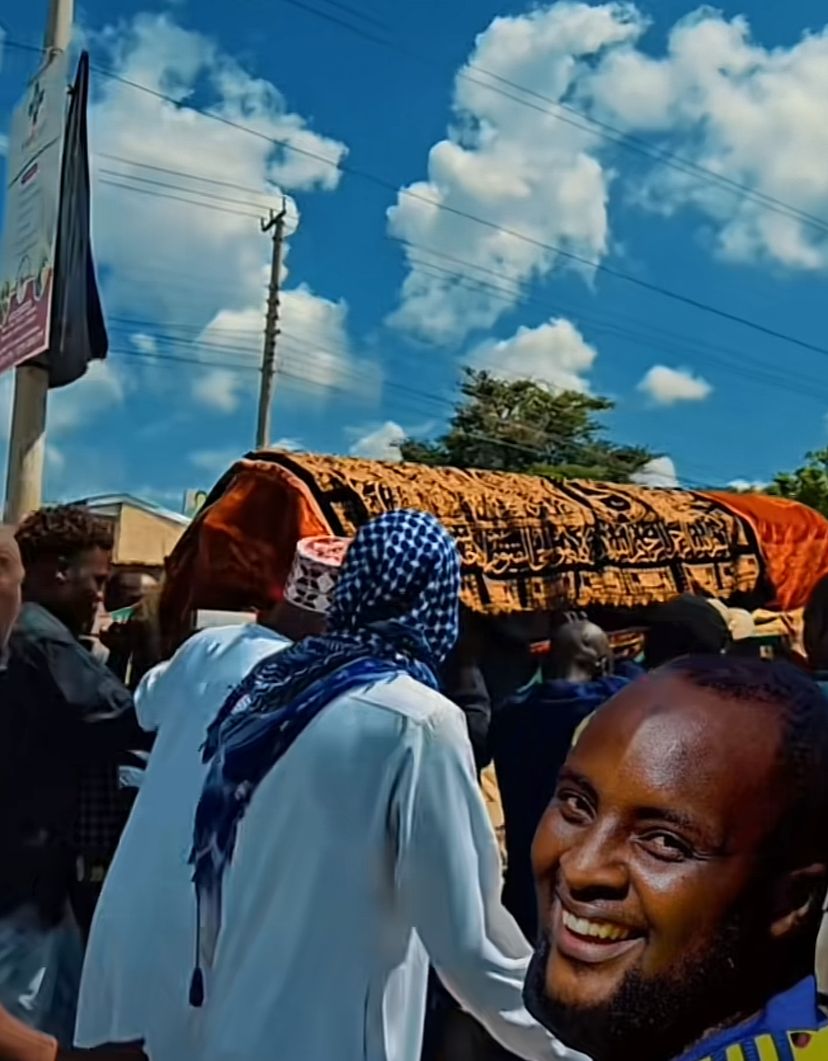 Bilal Wanjau: Video showing how late actor was honoured with Islamic burial emerges