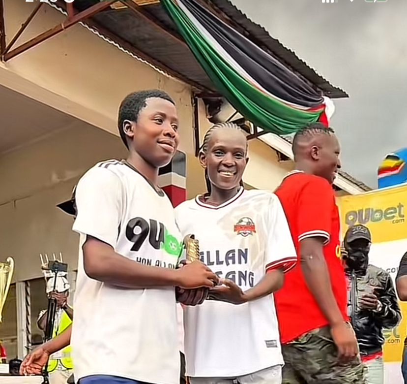 Dem Wa Facebook emotional after being honoured at pitch where her football story started