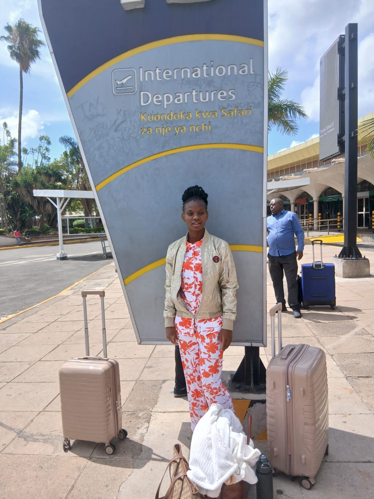 Mama Gift travels to India for son’s treatment 50 days after TikTok fundraiser
