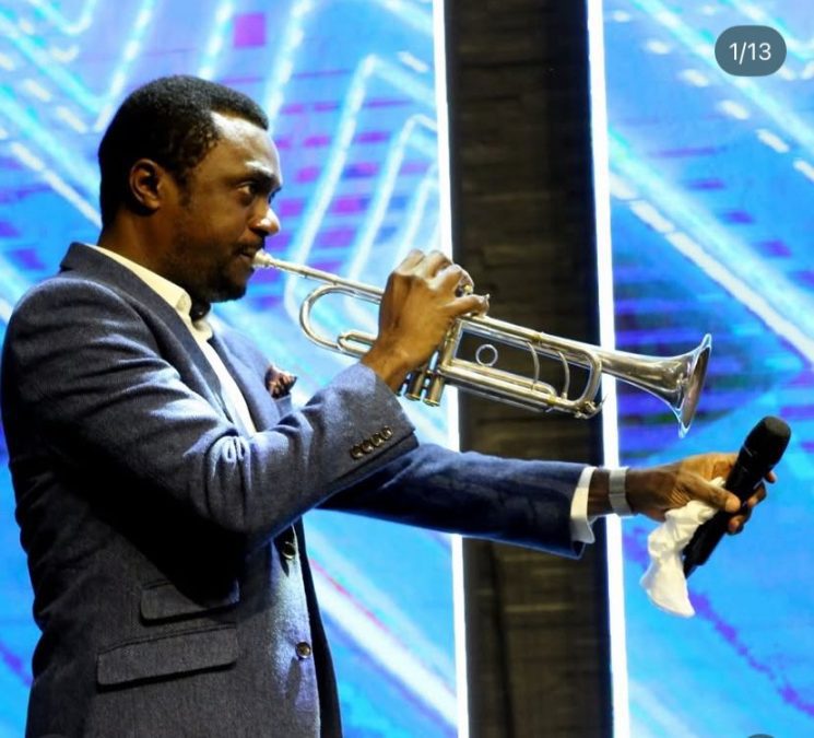 Nathaniel Bassey during a past event. PHOTO/@nathanielblow/Instagram