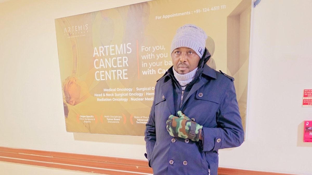 Njeru Thiga: Kigooco singer diagnosed with cancer finally begins treatment in India