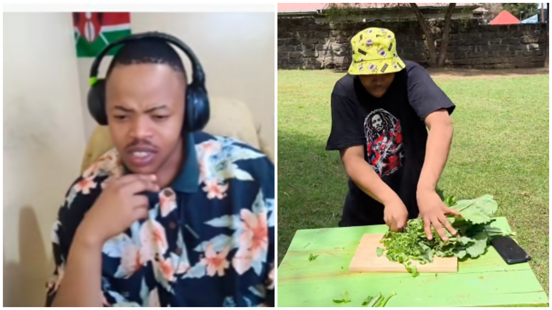 Tiktoker Wizley attempts Guinness World Record for fastest Sukuma Wiki chopping