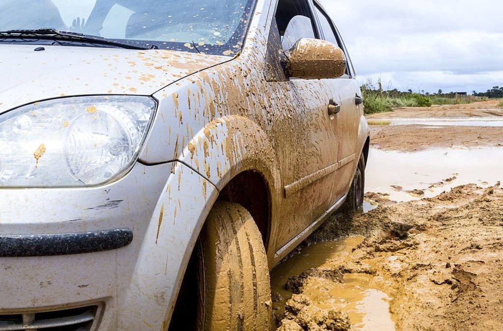 Car stuck in the muddy festivities? Here are 5 tips on how to get out