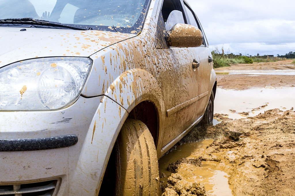 Car stuck in the muddy festivities? Here are 5 tips on how to get out