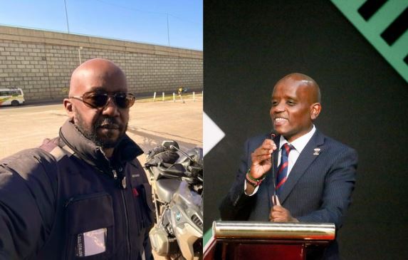 A collage image of Andrew Kibe and Dennis Itumbi. PHOTO/@kibeandy and @OleItumbi