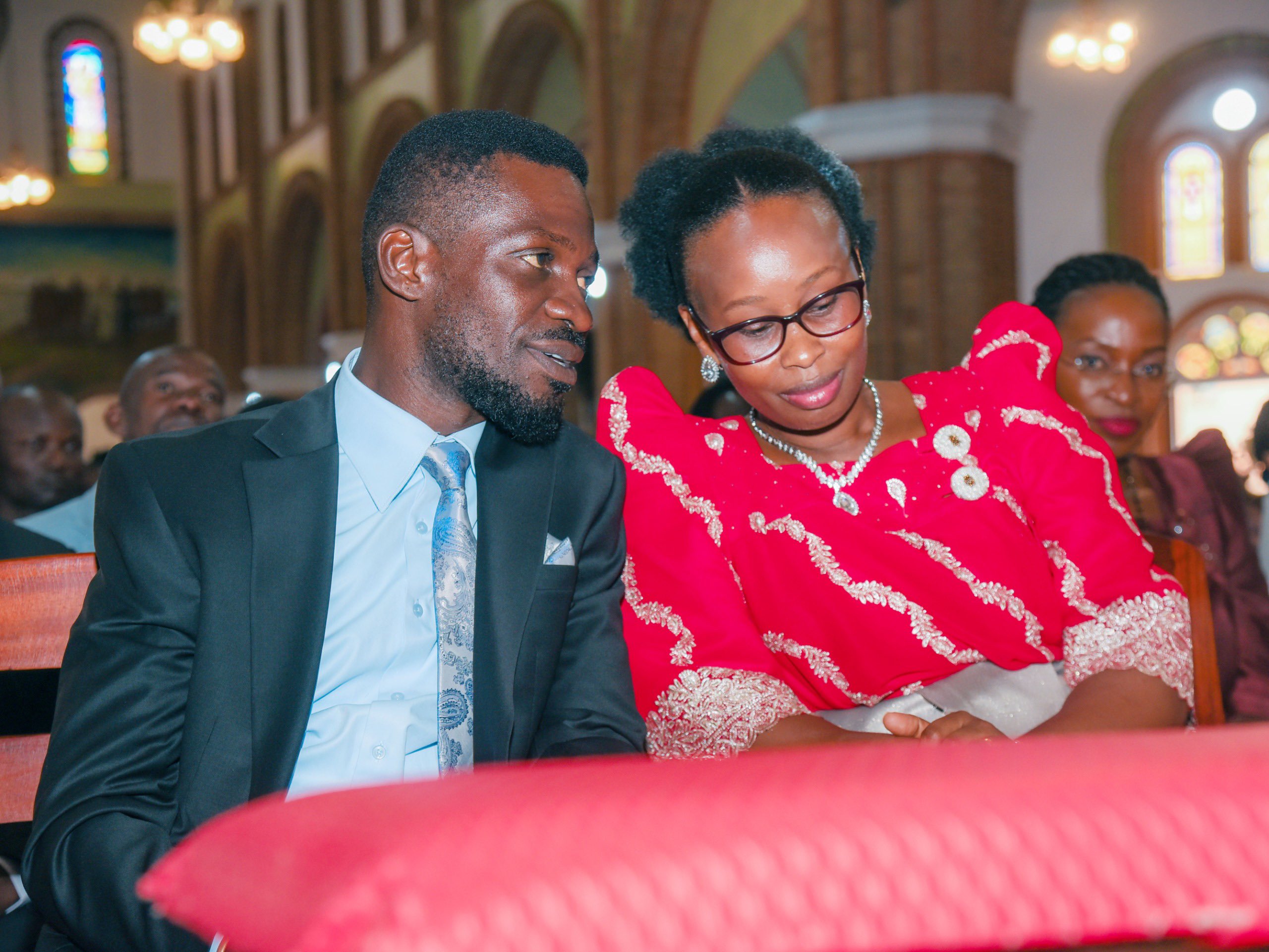 For better or for worse: Bobi Wine praises wife’s courage after their home was raided