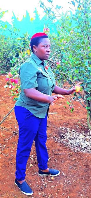 Catherine Wambugu. PHOTO/ https://www.facebook.com/wambugu.apples