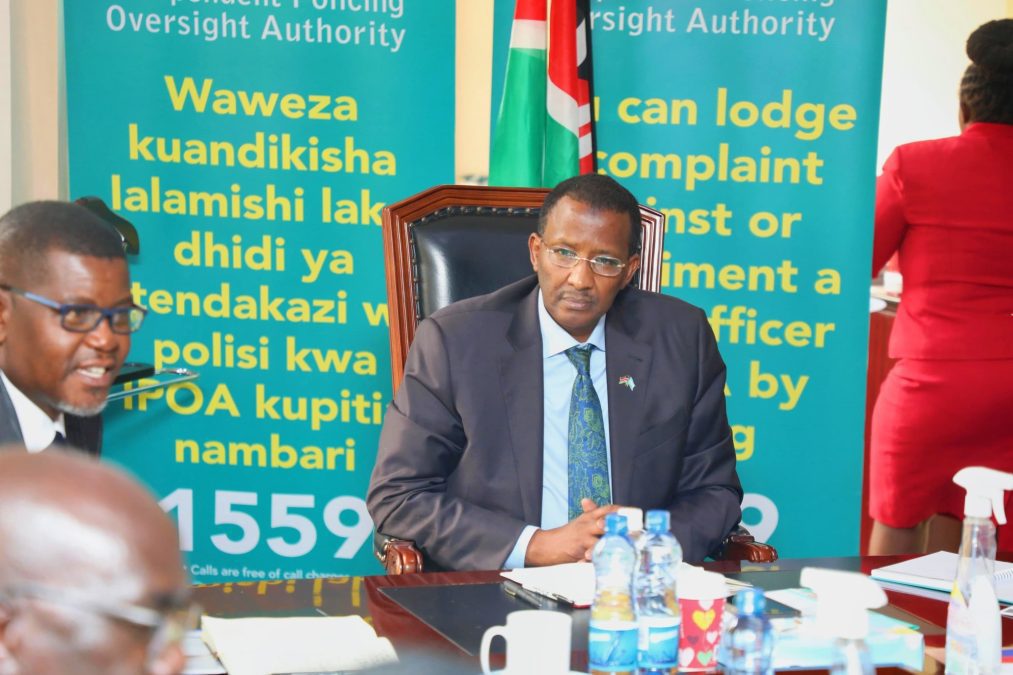 Independent Policing Oversight Authority Chairperson Ahmed Issack Hassan speaking at a past event. PHOT/ https://x.com/IPOA_KE
