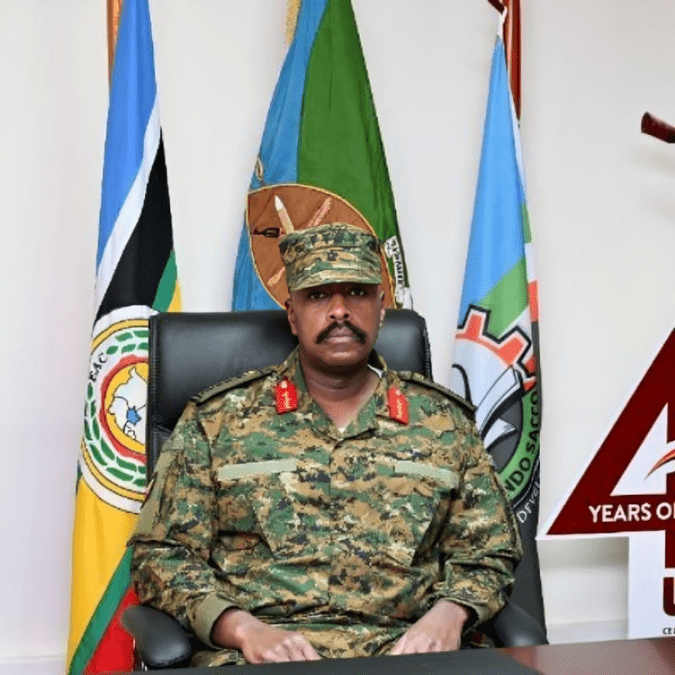 General Muhoozi Kainerugaba. PHOTO/ @mkainerugaba