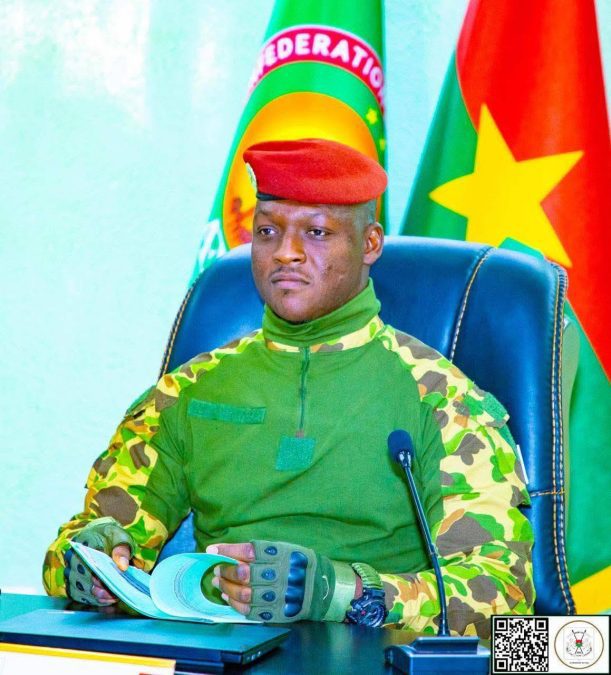 Captain Ibrahim Traore. PHOTO/https://www.facebook.com/profile.php?id=61573697740036