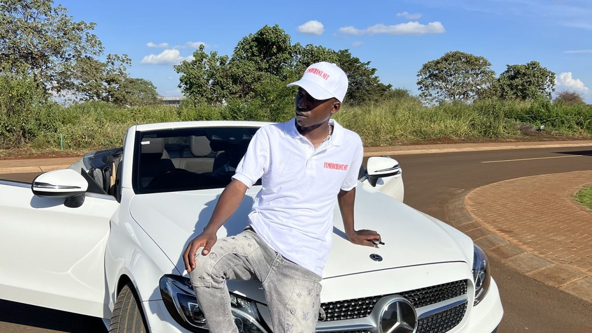 Chuka Kenyan Prince flaunts new car, says no celeb can match his class