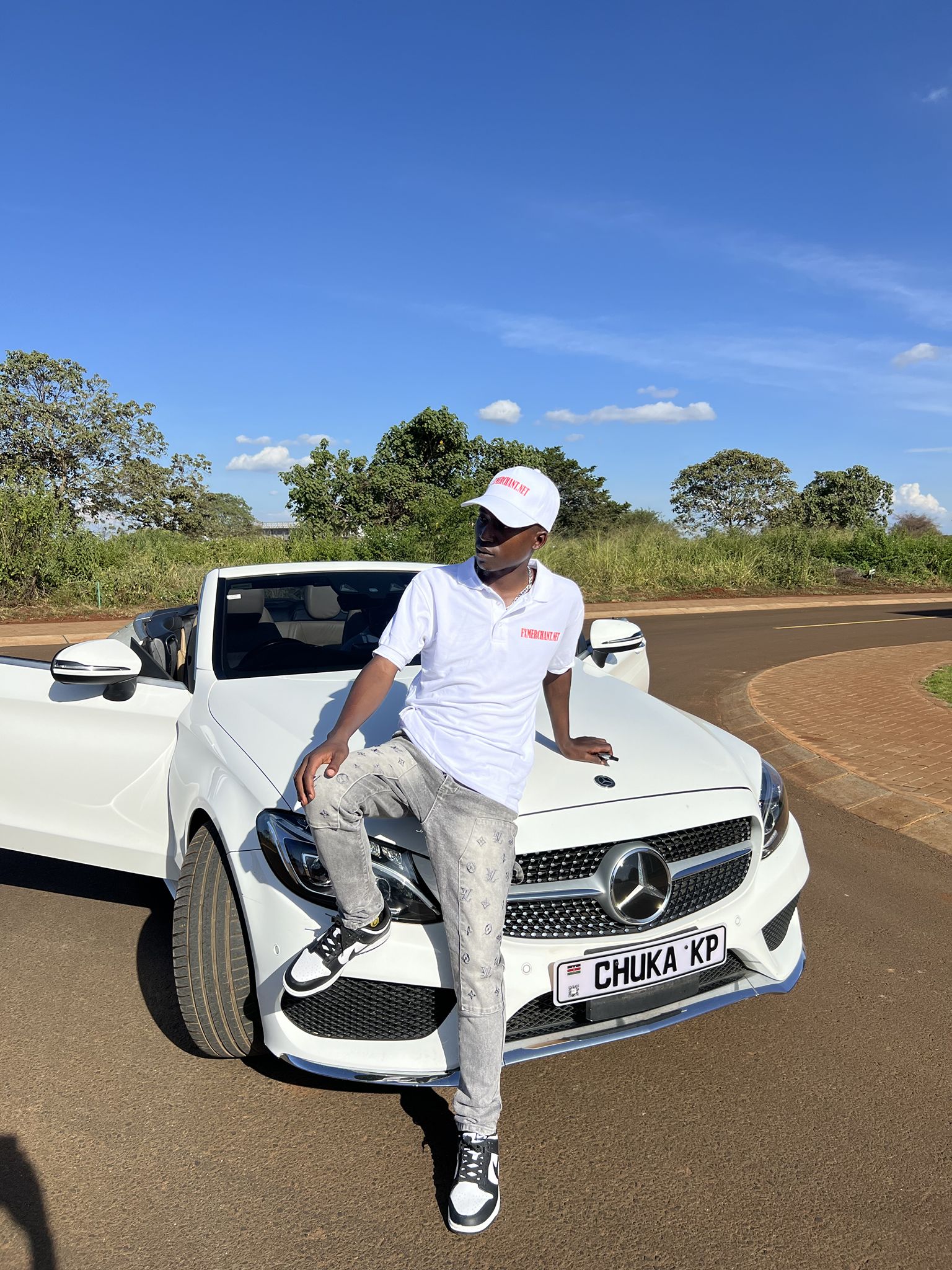 Chuka Kenyan Prince flaunts new car, says no celeb can match his class