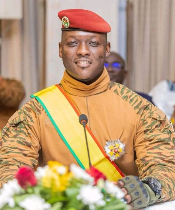 Captain Ibrahim Traore. PHOTO/https://www.facebook.com/profile.php?id=61573697740036