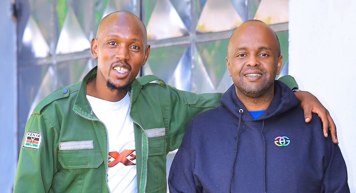 Mosiria shares unbelievable transformative photos of man he met in Kahawa Sukari